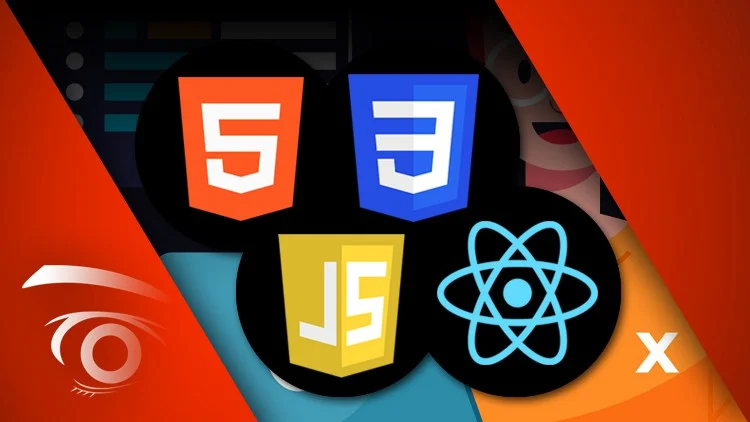 Udemy – HTML, CSS, JavaScript, React – Online Certification Course